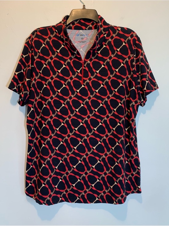 IBKUL Tops - IBKUL Equestrian Polo Top XXL Sun Protection Quick Dry Golf